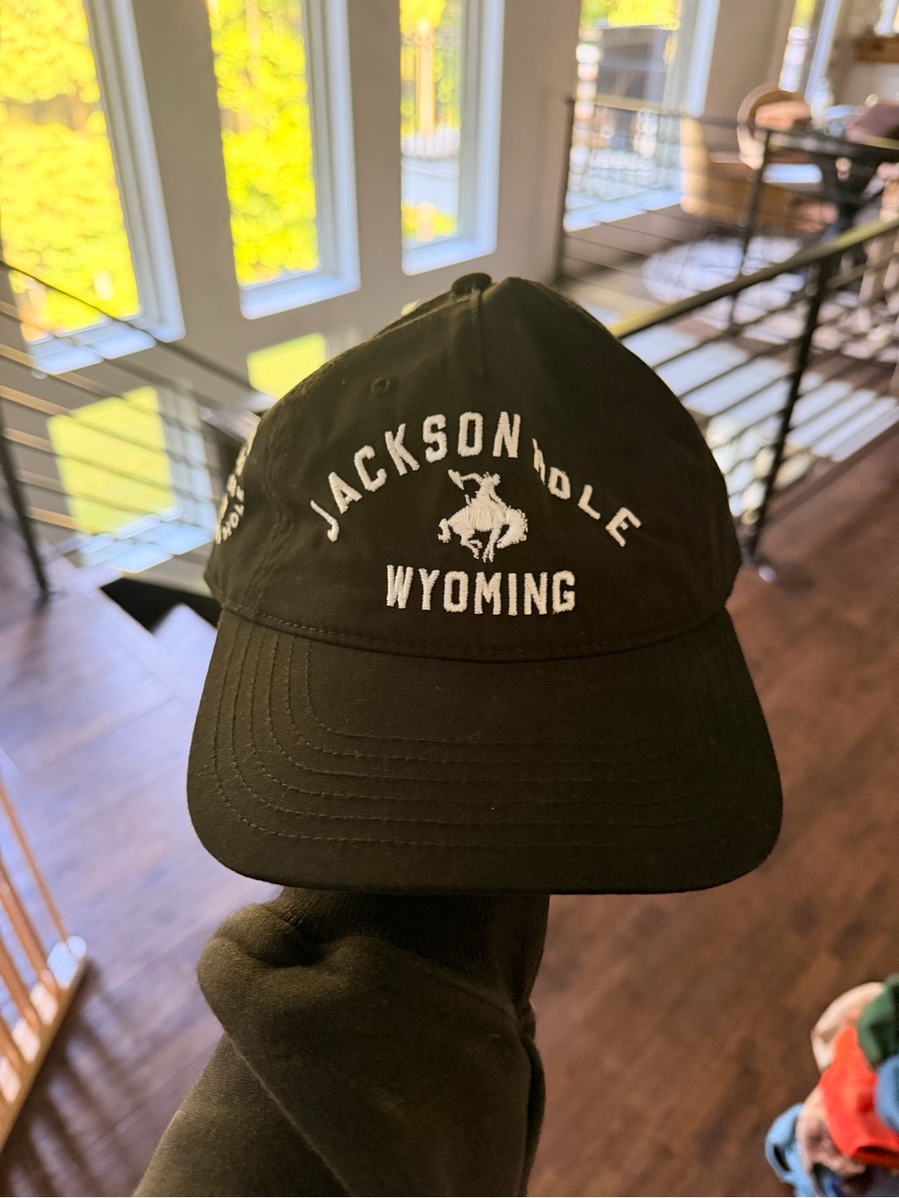 diamond cross ranch jackson hole wyoming classic baseball hat